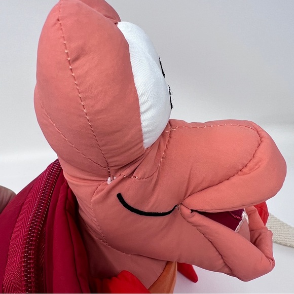 Zara Disney The Little Mermaid Plush Sebastian Parachute Shoulder Fanny Pack Bag - Picture 11 of 16